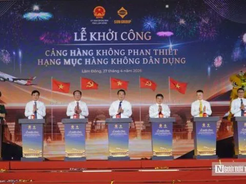 Khởi công Cảng hàng không dân dụng Phan Thiết: Cú hích hạ tầng chiến lược, tạo động lực phát triển liên vùng