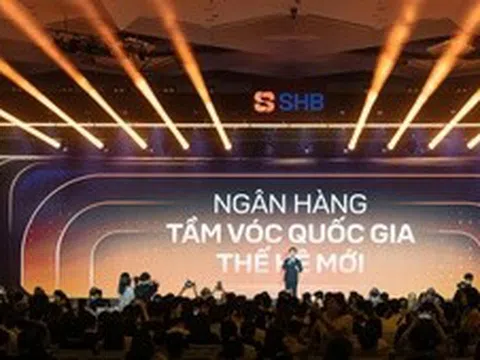 SHB công bố nhận diện thương hiệu mới, tăng tốc chiến lược “Future Bank”
