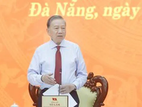 Tổng Bí thư, Chủ tịch nước Tô Lâm: Xây dựng Đà Nẵng trở thành một cực tăng trưởng lớn của cả nước