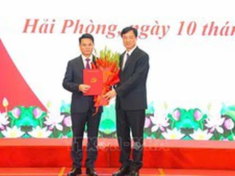 Đồng chí Lê Ngọc Châu giữ chức Bí thư Thành ủy Hải Phòng