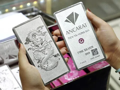 Giá bạc hôm nay (28/4): Tiếp tục giảm trong trạng thái thận trọng trước áp lực Fed và USD