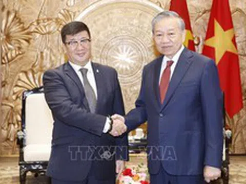 Tổng Bí thư, Chủ tịch nước Tô Lâm tiếp Đại sứ Mông Cổ