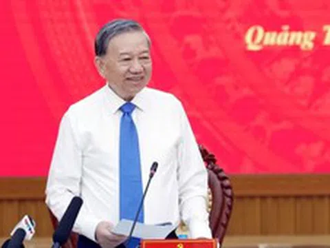 Tổng Bí thư, Chủ tịch nước Tô Lâm: Tái định vị không gian phát triển Quảng Trị với chiến lược “vươn Đông, tỏa Tây”