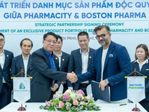 Pharmacity và Boston Pharma bắt tay chiến lược: Đưa dược phẩm tiêu chuẩn EU-GMP đến tay người tiêu dùng với giá thành hợp lý