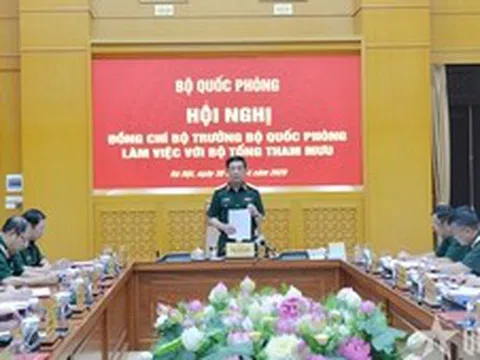 Phó Thủ tướng, Bộ trưởng Bộ Quốc phòng Phan Văn Giang chỉ đạo kế hoạch tác chiến 'Vòm phòng không bền vững'