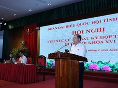 Phó Thủ tướng Thường trực Phạm Gia Túc tiếp xúc cử tri tỉnh Hà Tĩnh