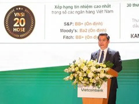 Vietcombank: Thông qua kế hoạch phát hành hơn 1 tỷ cổ phiếu, hiện diện tại Trung tâm tài chính quốc tế
