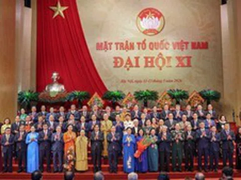 Đồng chí Bùi Thị Minh Hoài tiếp tục giữ chức Chủ tịch Uỷ ban Trung ương MTTQ Việt Nam khóa XI