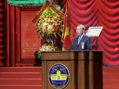 Tổng Bí thư, Chủ tịch nước Tô Lâm: Đại học Quốc gia Hà Nội phải luôn tự soi mình trong trách nhiệm quốc gia