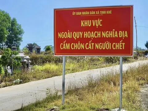 Xem xét xử lý việc “phân lô bán mộ” trên đất nông nghiệp ở Quảng Ngãi