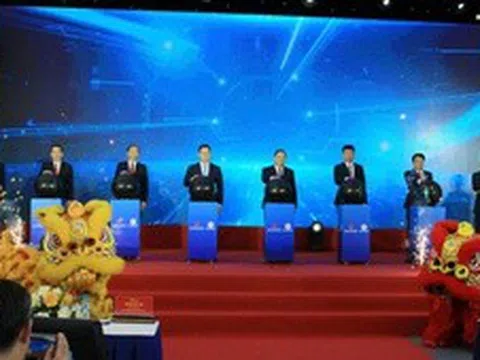 Phó Thủ tướng Thường trực Phạm Gia Túc dự khởi công khu công nghiệp Xuân Kiên (Ninh Bình)