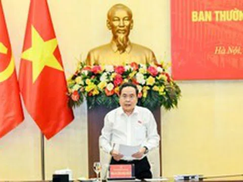 Chủ tịch Quốc hội Trần Thanh Mẫn chủ trì Hội nghị Ban Thường vụ Đảng ủy Quốc hội