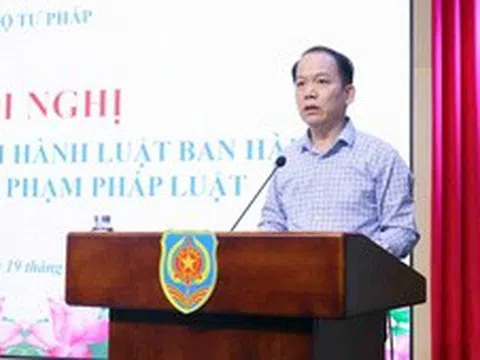 Hoàn thiện thể chế, nâng cao chất lượng xây dựng văn bản quy phạm pháp luật