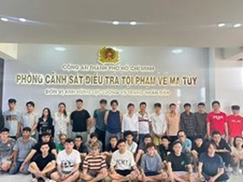 Triệt phá đường dây ma túy quy mô lớn, bắt giữ 74 đối tượng tại TP Hồ Chí Minh