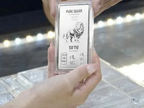 Giá bạc hôm nay (21/5): Bạc trong nước quay đầu giảm sâu, ngược chiều với thế giới