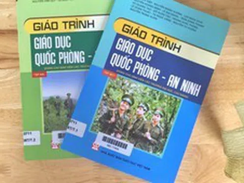Giáo trình Giáo dục quốc phòng và an ninh phải cập nhật kiến thức cơ bản về khoa học quân sự