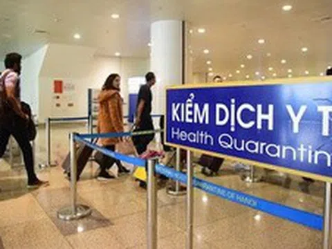 Kiểm dịch y tế đối với người nhập cảnh, xuất cảnh, quá cảnh