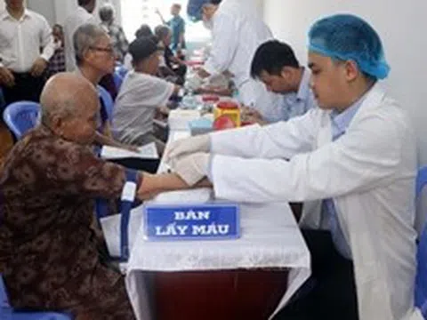 Thí điểm khám sức khỏe miễn phí, lập sổ sức khỏe điện tử cho người dân