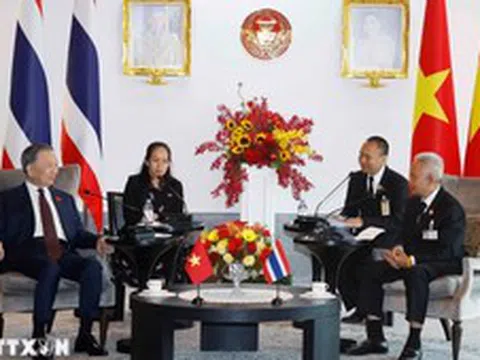 Tổng Bí thư, Chủ tịch nước Tô Lâm hội kiến Chủ tịch Quốc hội Thái Lan