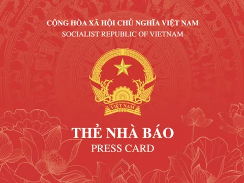 Bộ Văn hóa, Thể thao và Du lịch công bố mẫu thẻ nhà báo 2026