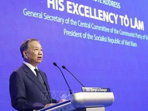 Phát biểu của Tổng Bí thư, Chủ tịch nước Tô Lâm tại phiên khai mạc Đối thoại Shangri-La lần thứ 23