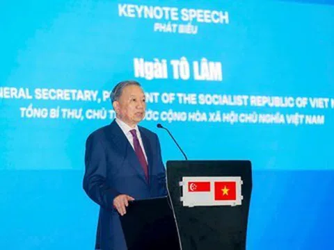 Tổng Bí thư, Chủ tịch nước Tô Lâm: Hợp tác công nghệ sẽ trở thành một trụ cột quan trọng trong quan hệ Việt Nam - Singapore
