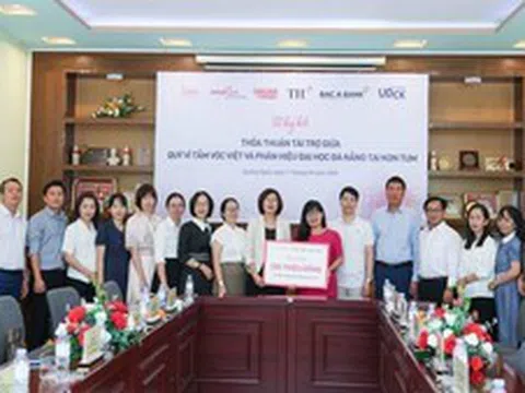 Quỹ Vì tầm vóc Việt kết nối nguồn lực hỗ trợ sinh viên và phát triển cộng đồng tại Quảng Ngãi