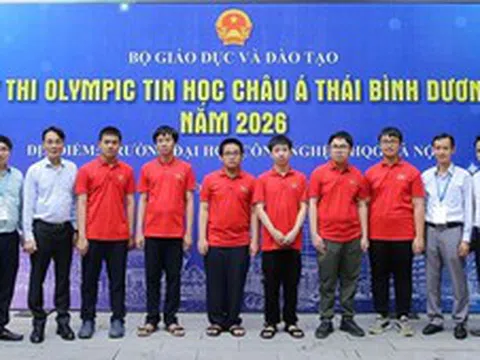 Việt Nam giành 2 HCV, 4 HCB tại Olympic Tin học châu Á - Thái Bình Dương 2026
