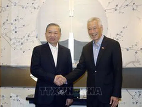 Lãnh đạo Việt Nam, Singapore khẳng định quan hệ hình mẫu hợp tác trong ASEAN