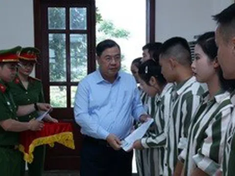 Phó Thủ tướng Thường trực Phạm Gia Túc dự lễ công bố Quyết định đặc xá năm 2026