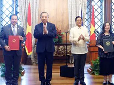Việt Nam-Philippines nâng cấp quan hệ Đối tác Chiến lược tăng cường