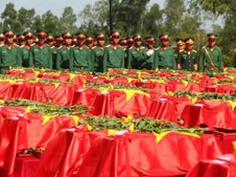 Quy trình phối hợp xác định danh tính hài cốt liệt sĩ còn thiếu thông tin bằng phương pháp giám định ADN