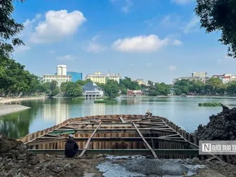 Cận cảnh các công viên ở Hà Nội đang được tu sửa, nâng cấp