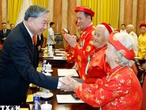 Tổng Bí thư, Chủ tịch nước Tô Lâm: Khơi dậy tinh thần 'Tuổi cao-Gương sáng' trong giai đoạn phát triển mới