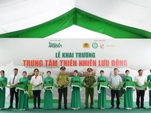 Khai trương Trung tâm Thiên nhiên lưu động đầu tiên tại Việt Nam