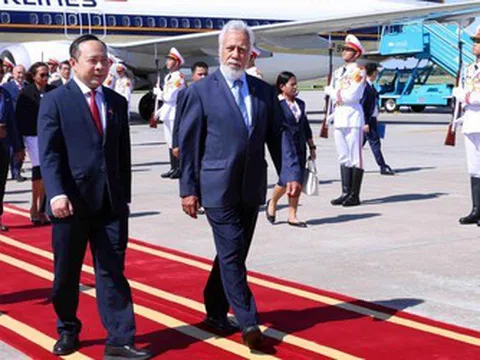Thủ tướng Timor-Leste đến Hà Nội, bắt đầu chuyến thăm chính thức Việt Nam