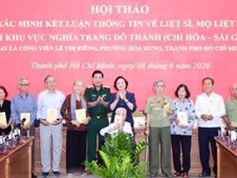 Phó Thủ tướng Phạm Thị Thanh Trà: Tiến thêm một bước quan trọng trên hành trình tìm kiếm khu mộ liệt sĩ tập thể tại Công viên Lê Thị Riêng