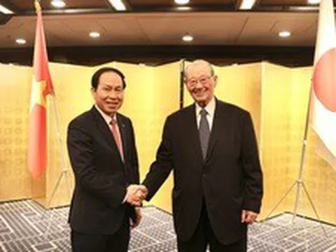Phó Thủ tướng Lê Tiến Châu tiếp Hội đồng Thúc đẩy ngoại giao nhân dân (Nhật Bản)