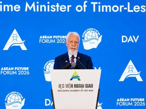 Thủ tướng Timor-Leste: ASEAN cần trở thành tiếng nói của hòa bình trong một thế giới phân cực