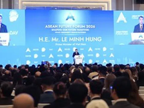 Thủ tướng Lê Minh Hưng dự phiên khai mạc Diễn đàn Tương lai ASEAN 2026