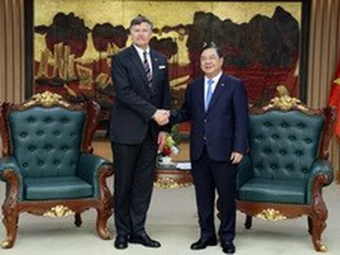 Phó Thủ tướng Thường trực Phạm Gia Túc tiếp Phó Ngoại trưởng Hoa Kỳ Christopher Landau