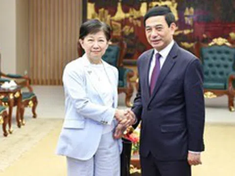 Phó Thủ tướng, Bộ trưởng Bộ Quốc phòng Phan Văn Giang tiếp Phó Tổng Thư ký Liên Hợp Quốc Izumi Nakamitsu