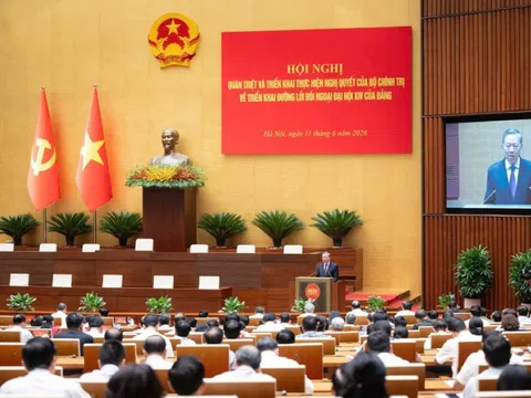 Phát triển đối ngoại tương xứng với tầm vóc, vị thế và bản sắc văn hóa của dân tộc