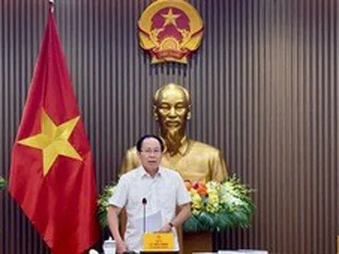 Phó Thủ tướng Lê Tiến Châu chủ trì họp rà soát 03 dự án luật