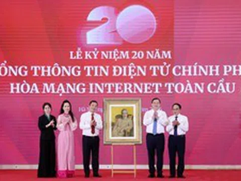 Cổng Thông tin điện tử Chính phủ trọng thể kỷ niệm 20 năm Ngày hòa mạng Internet toàn cầu