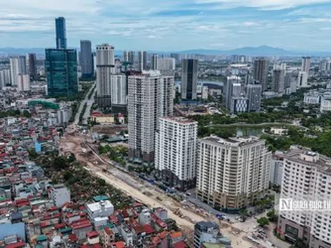 Hà Nội: Tuyến đường Vành đai 2,5 đoạn qua Cầu Giấy dần thành hình