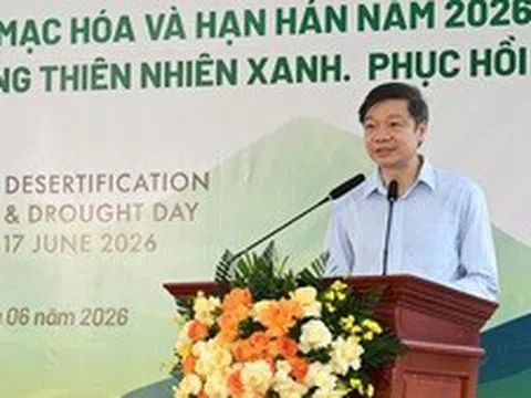 Cần hành động mạnh mẽ để ngăn chặn tình trạng suy thoái đất