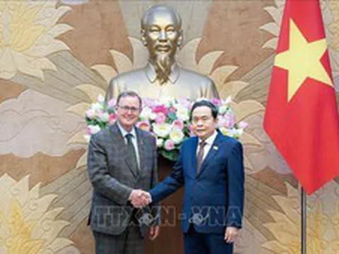 Chủ tịch Quốc hội Trần Thanh Mẫn tiếp Phó Chủ tịch Quốc hội Cộng hòa Liên bang Đức