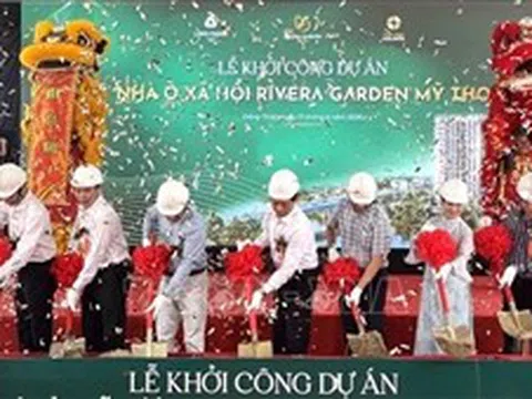 Khởi công dự án nhà ở xã hội hơn 238 tỷ đồng tại Mỹ Tho