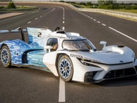 Toyota sẽ trình diễn siêu xe sử dụng động cơ hydro lần đầu tiên trên thế giới